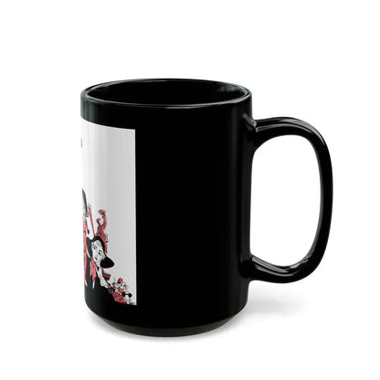 A House Big Enough, Canadian Home Journal, Aug 1952 - Black Coffee Mug - Go Mug Yourself