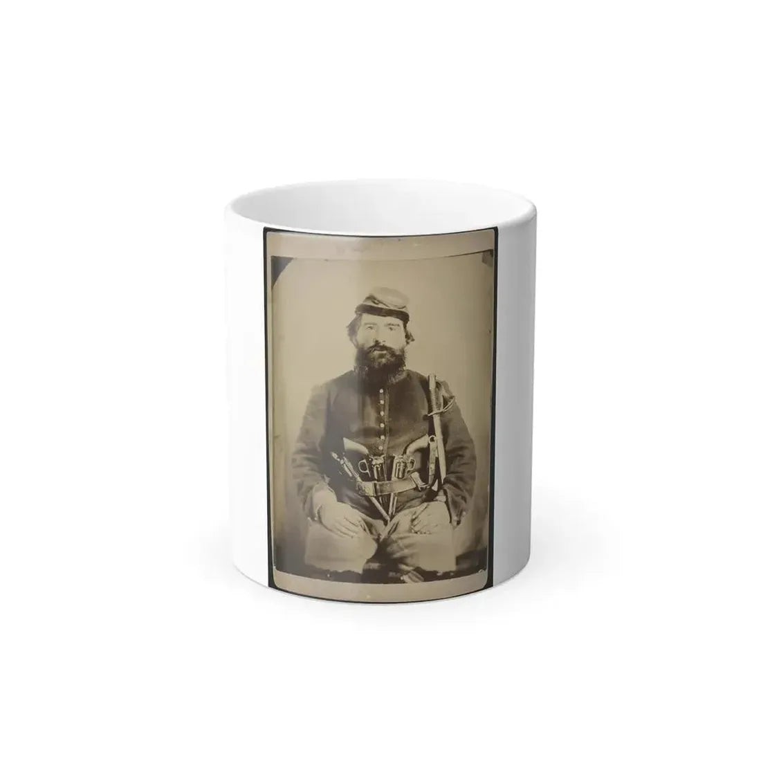 A. J. Blue, Urbana, Rfd #4, Ohio (U.S. Civil War) Color Changing Coffee Mug 11oz Default Title 11oz - Go Mug Yourself