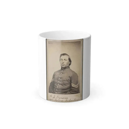 A. J. Byram, 10Th Iowa Infantry (U.S. Civil War) Color Changing Coffee Mug 11oz Default Title 11oz - Go Mug Yourself
