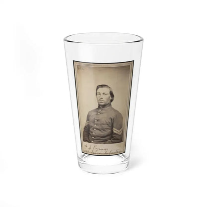 A. J. Byram, 10th Iowa Infantry (U.S. Civil War) Pint Glass 16oz 16oz - Go Mug Yourself