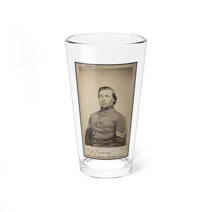 A. J. Byram, 10th Iowa Infantry (U.S. Civil War) Pint Glass 16oz - Go Mug Yourself