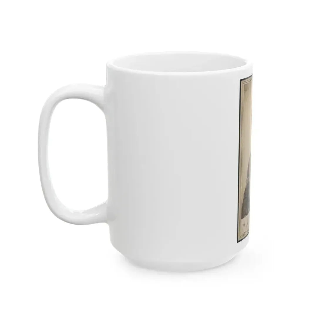 A. J. Byram, 10th Iowa Infantry (U.S. Civil War) White Coffee Mug - Go Mug Yourself