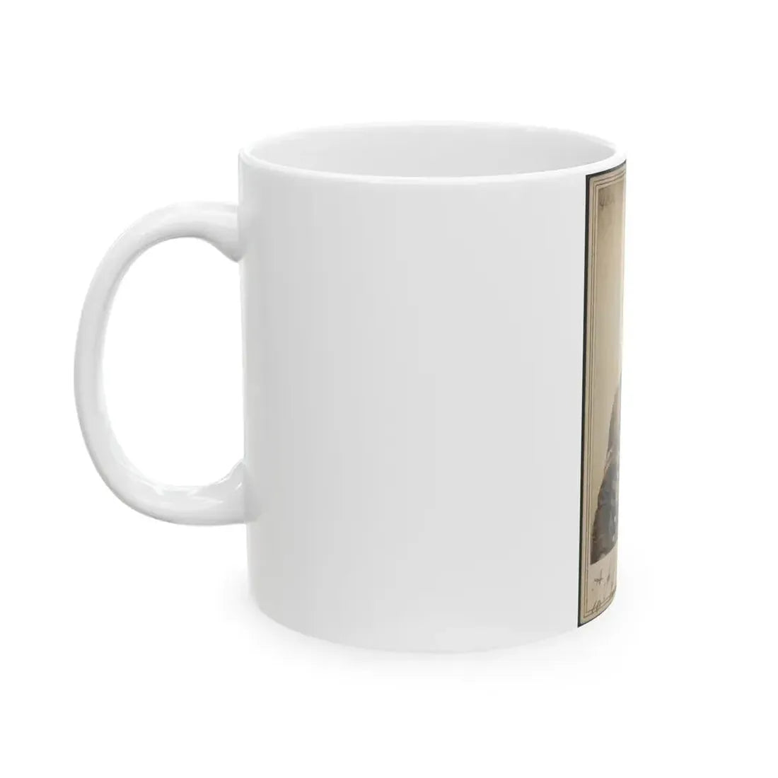 A. J. Byram, 10th Iowa Infantry (U.S. Civil War) White Coffee Mug - Go Mug Yourself