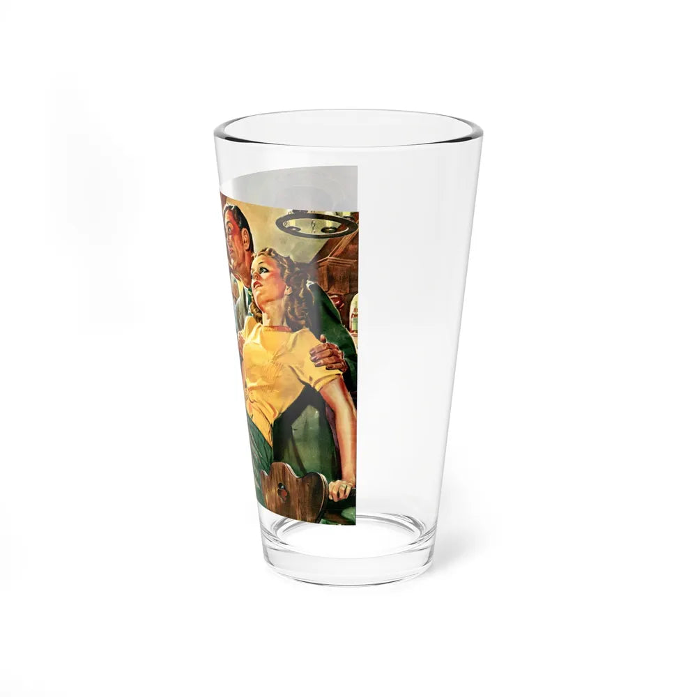 A Job in Passaic, 1940 (Magazine Illustration) Pint Glass 16oz-Go Mug Yourself