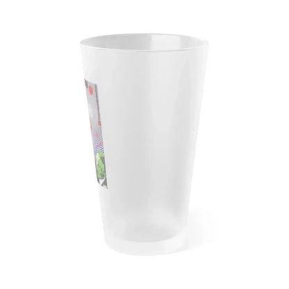 A JOURNEY TO MARS 1918 Movie Poster - Frosted Pint Glass 16oz - Go Mug Yourself
