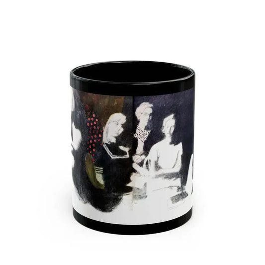A Kind of Savage, Saturday Evening Post, February 11, 1967 - Black Coffee Mug 11oz - Go Mug Yourself