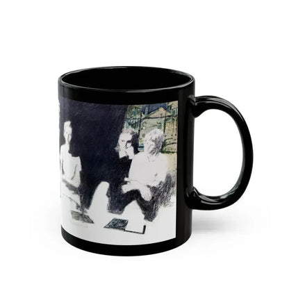 A Kind of Savage, Saturday Evening Post, February 11, 1967 - Black Coffee Mug - Go Mug Yourself