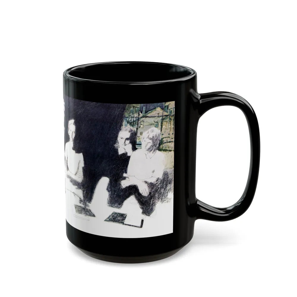 A Kind of Savage, Saturday Evening Post, February 11, 1967 - Black Coffee Mug-Go Mug Yourself