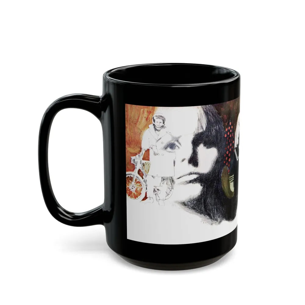 A Kind of Savage, Saturday Evening Post, February 11, 1967 - Black Coffee Mug-Go Mug Yourself