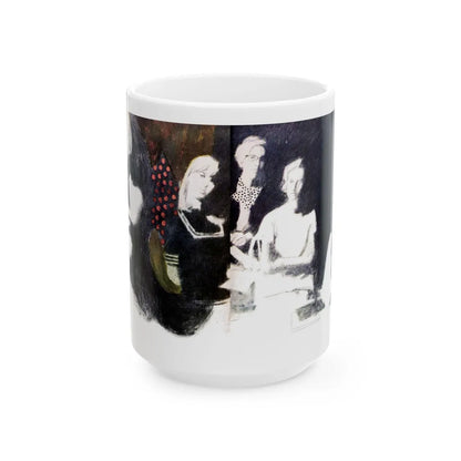 A Kind of Savage, Saturday Evening Post, February 11, 1967 - White Coffee Mug-15oz-Go Mug Yourself