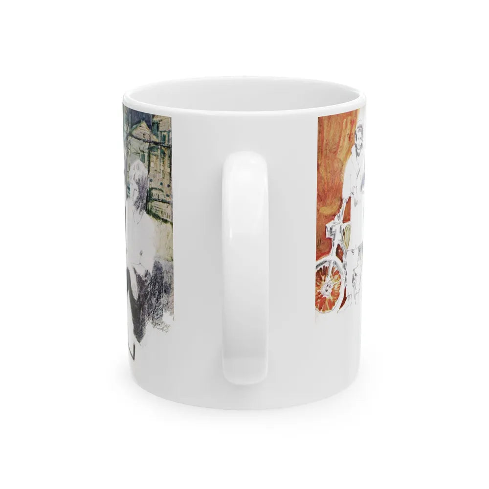 A Kind of Savage, Saturday Evening Post, February 11, 1967 - White Coffee Mug-Go Mug Yourself