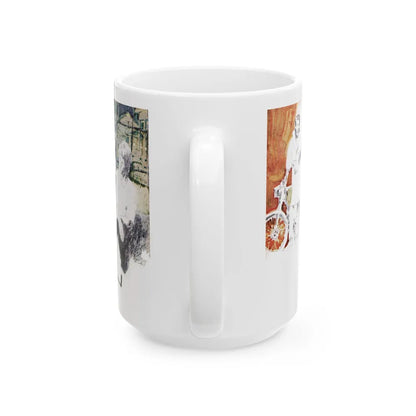 A Kind of Savage, Saturday Evening Post, February 11, 1967 - White Coffee Mug-Go Mug Yourself