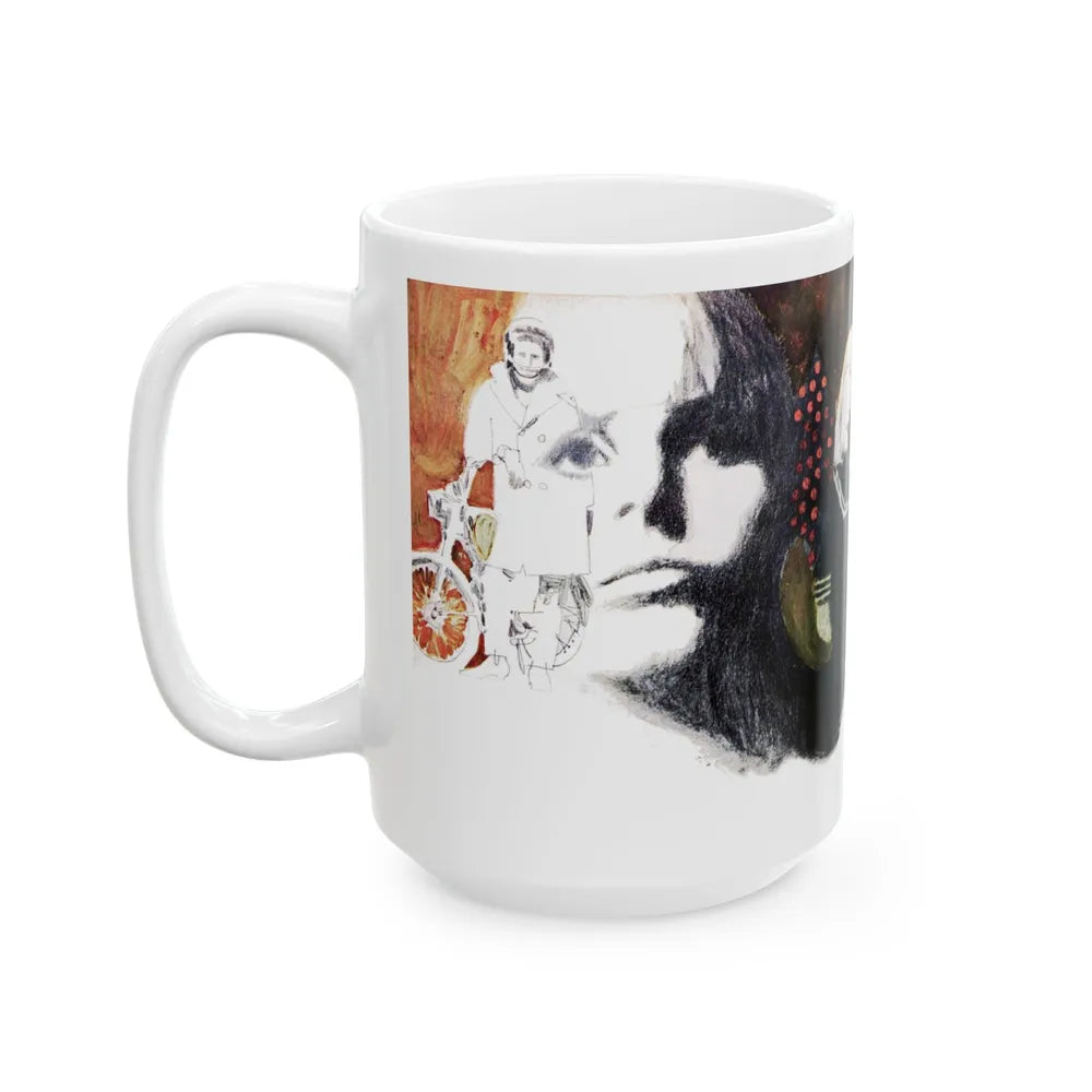 A Kind of Savage, Saturday Evening Post, February 11, 1967 - White Coffee Mug-Go Mug Yourself