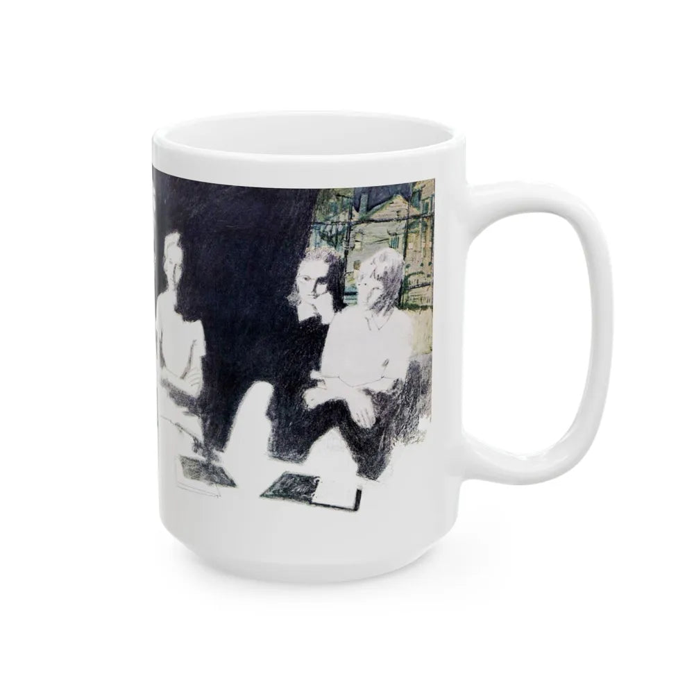 A Kind of Savage, Saturday Evening Post, February 11, 1967 - White Coffee Mug-Go Mug Yourself