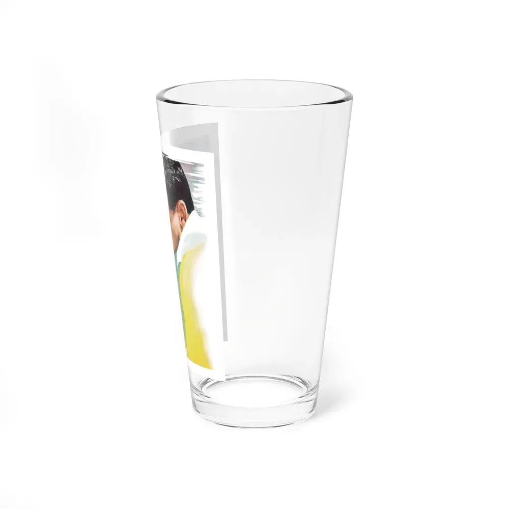 A Kiss In The Sun by Penelope Mortimer, Woman's Own magazine, 1957 (Magazine Illustration) Pint Glass 16oz - Go Mug Yourself