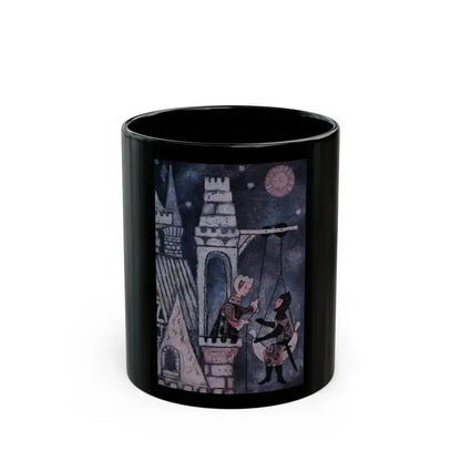 A Knight and His Lady, Cosmopolitan, July 1959 - Black Coffee Mug 11oz - Go Mug Yourself