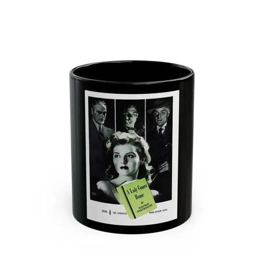 A Lady Comes Home (1), Cosmopolitan, March 1943 - Black Coffee Mug 11oz - Go Mug Yourself