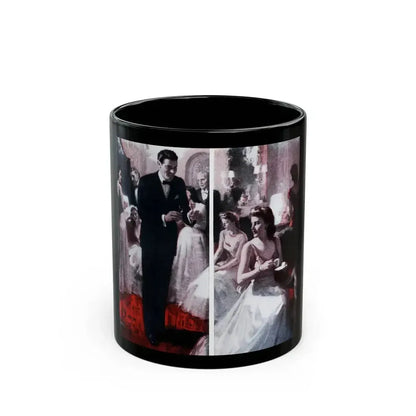 A Lady Comes Home (2), Cosmopolitan, March 1943 - Black Coffee Mug 11oz - Go Mug Yourself