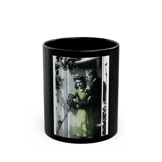 A Lady Comes Home (3), Cosmopolitan, March 1943 - Black Coffee Mug 11oz - Go Mug Yourself