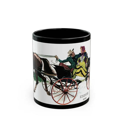 A Lady for Ballarol, Collier's, August 14, 1948 - Black Coffee Mug 11oz - Go Mug Yourself