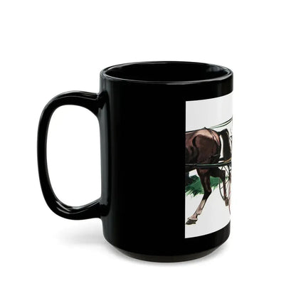 A Lady for Ballarol, Collier's, August 14, 1948 - Black Coffee Mug - Go Mug Yourself