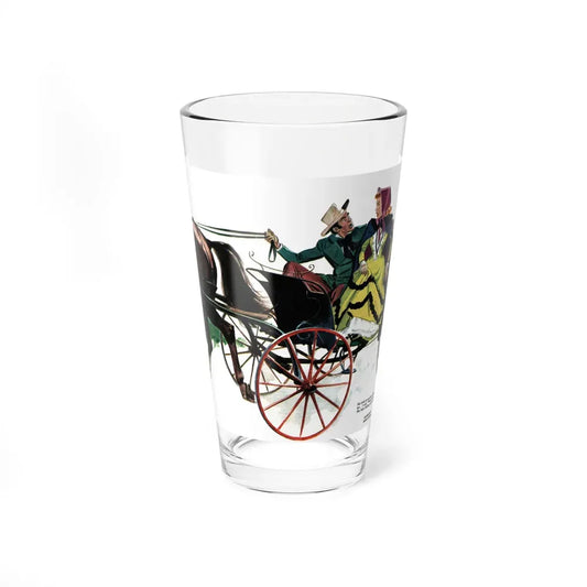 A Lady for Ballarol, Collier's, August 14, 1948 (Magazine Illustration) Pint Glass 16oz 16oz - Go Mug Yourself