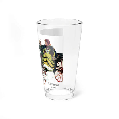 A Lady for Ballarol, Collier's, August 14, 1948 (Magazine Illustration) Pint Glass 16oz - Go Mug Yourself