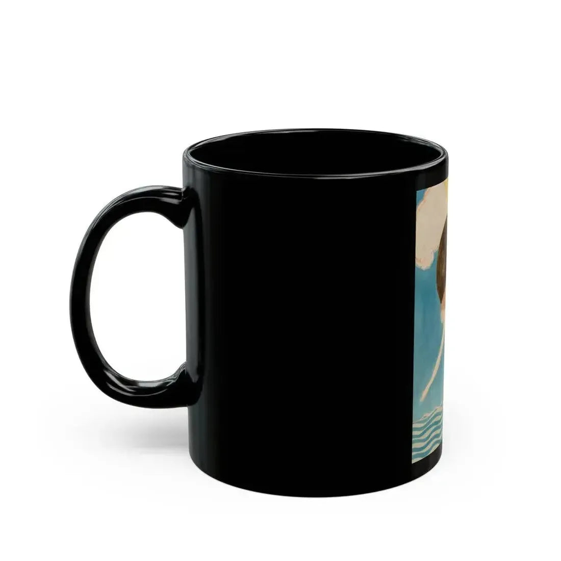 A Land of Mystery, Golden Book cover, July 1928 - Black Coffee Mug - Go Mug Yourself