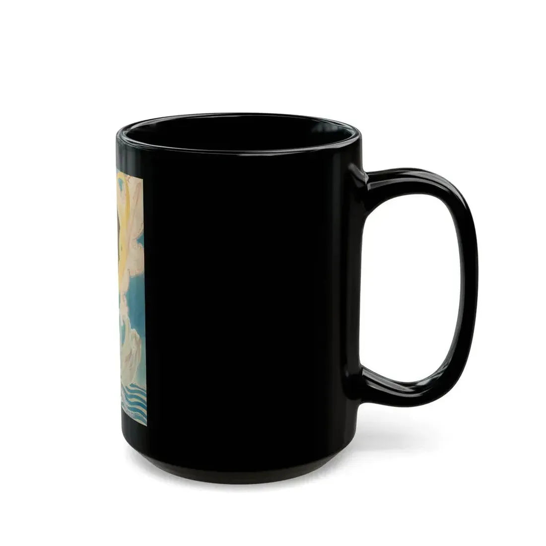 A Land of Mystery, Golden Book cover, July 1928 - Black Coffee Mug - Go Mug Yourself