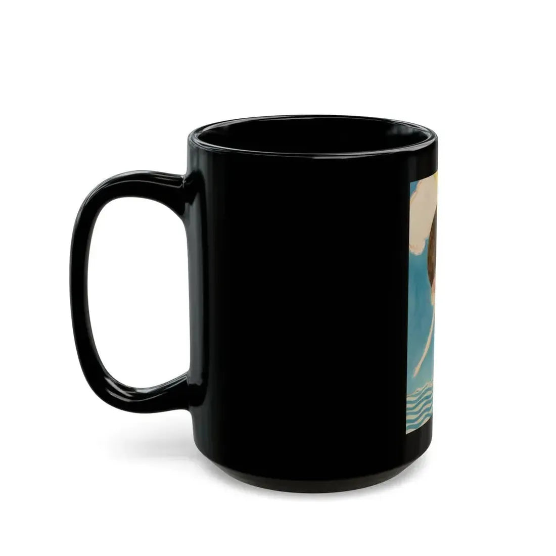 A Land of Mystery, Golden Book cover, July 1928 - Black Coffee Mug - Go Mug Yourself
