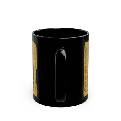 A Large Gun In The Rebel Works At Petersburgh (I.E. Petersburg), Va. (U.S. Civil War) Black Coffee Mug - Go Mug Yourself