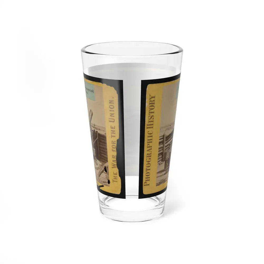 A Large Gun In The Rebel Works At Petersburgh (I.E. Petersburg), Va. (U.S. Civil War) Pint Glass 16oz - Go Mug Yourself