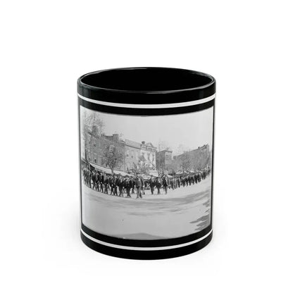 A Large Post In The Great Parade (U.S. Civil War) Black Coffee Mug 11oz - Go Mug Yourself