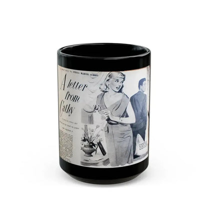 A Letter from Cathy - Black Coffee Mug 15oz - Go Mug Yourself