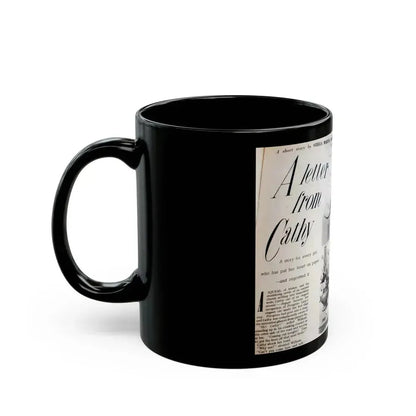 A Letter from Cathy - Black Coffee Mug - Go Mug Yourself