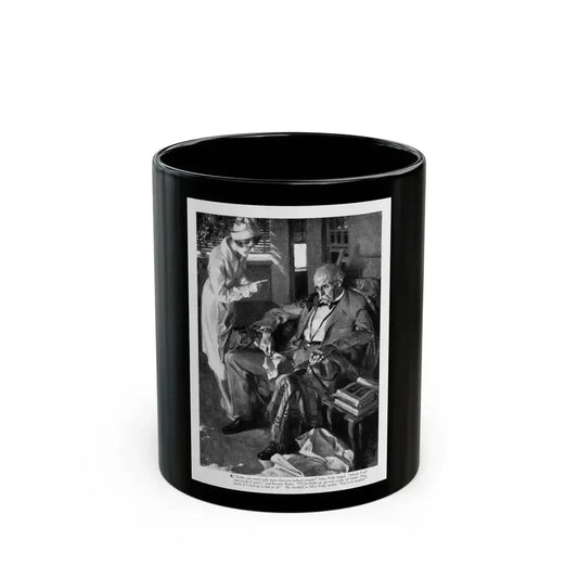 A Letter from the Queen (1), Cosmopolitan, December 1929 - Black Coffee Mug 11oz - Go Mug Yourself