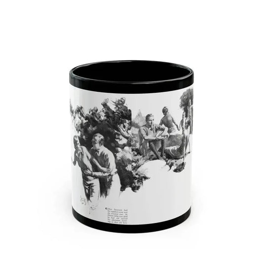 A Letter from the Queen (2), Cosmopolitan, December 1929 - Black Coffee Mug 11oz - Go Mug Yourself