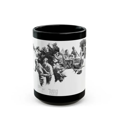 A Letter from the Queen (2), Cosmopolitan, December 1929 - Black Coffee Mug 15oz - Go Mug Yourself