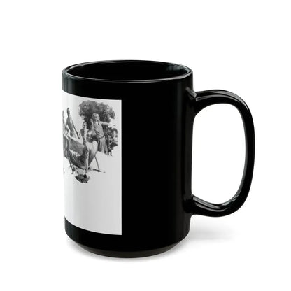 A Letter from the Queen (2), Cosmopolitan, December 1929 - Black Coffee Mug - Go Mug Yourself