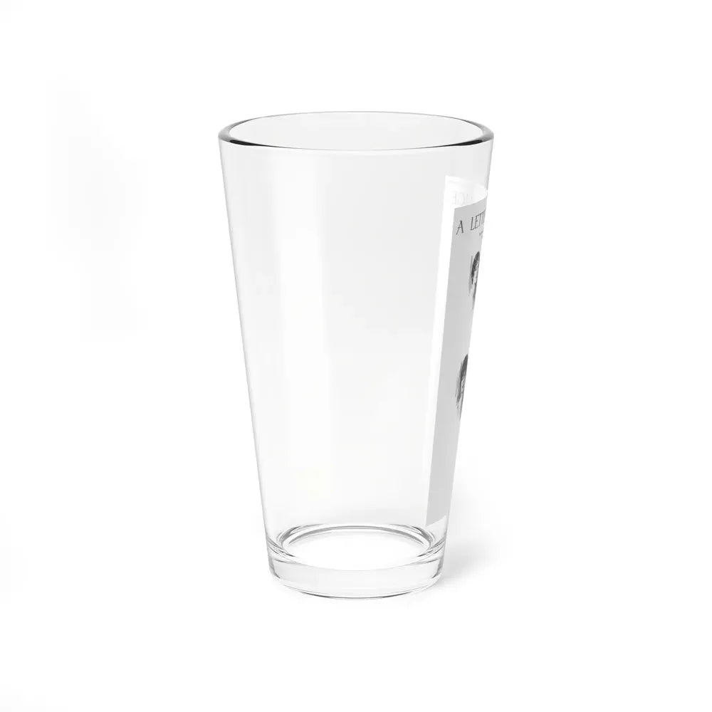 A Letter To Alice, McCall's magazine, December 1929 (Magazine Illustration) Pint Glass 16oz - Go Mug Yourself