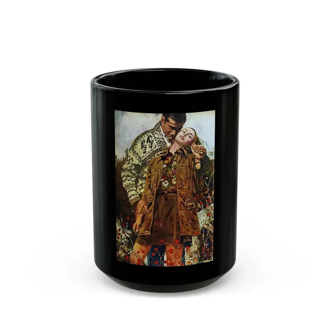 A Life to Share, Good Housekeeping, October 1973 - Black Coffee Mug 15oz - Go Mug Yourself