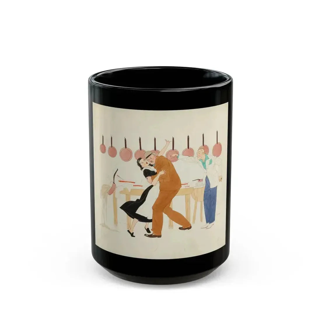 A Light in France - Black Coffee Mug 15oz - Go Mug Yourself