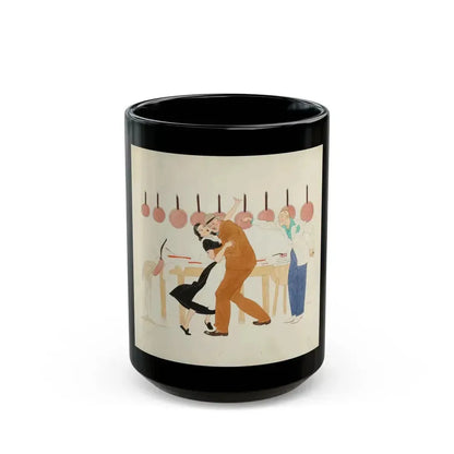 A Light in France - Black Coffee Mug 15oz - Go Mug Yourself