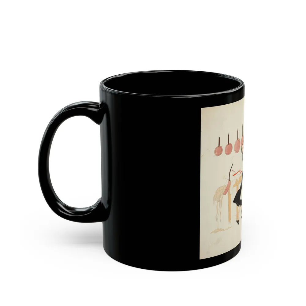 A Light in France - Black Coffee Mug-Go Mug Yourself