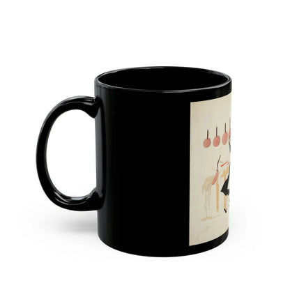 A Light in France - Black Coffee Mug-Go Mug Yourself