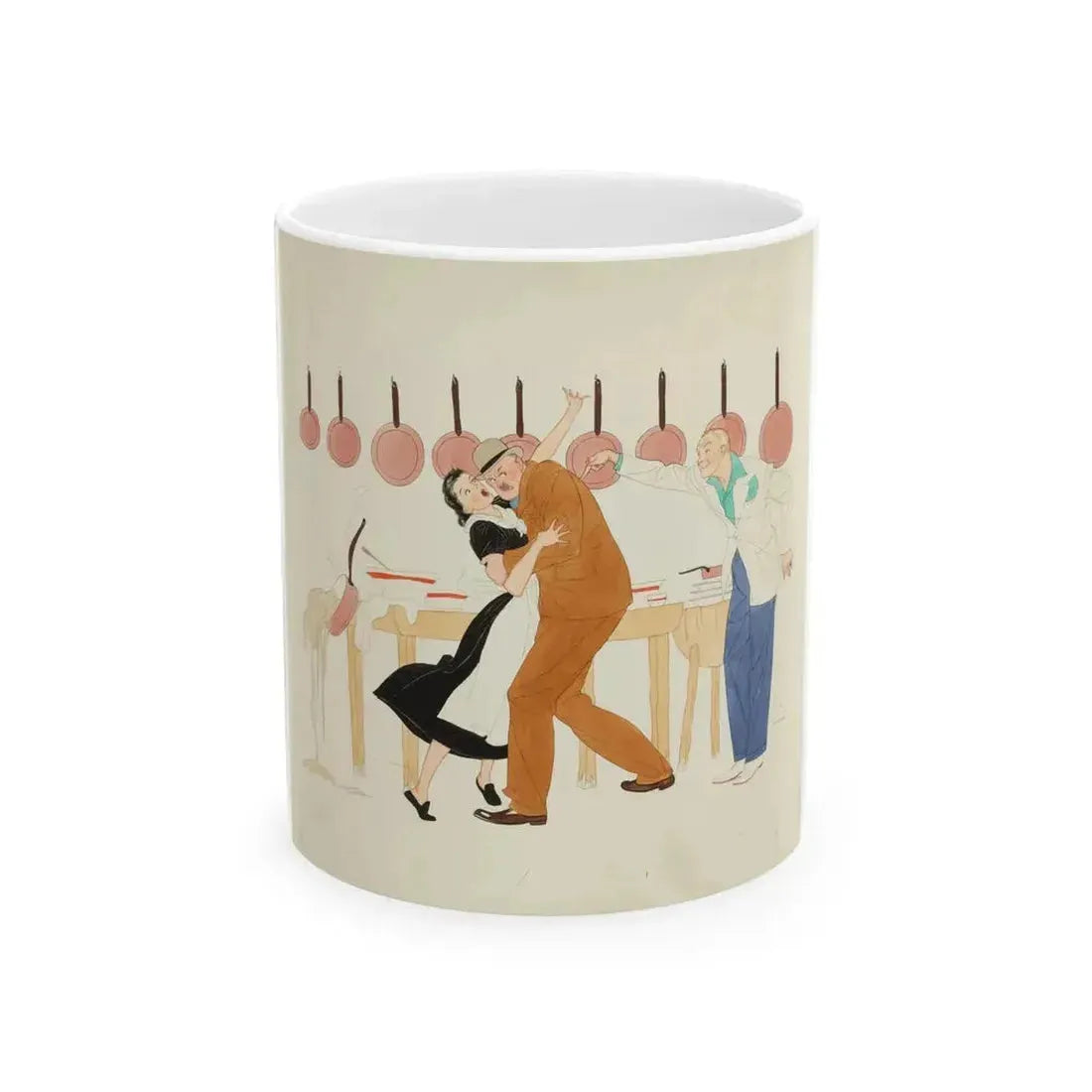 A Light in France - White Coffee Mug 11oz - Go Mug Yourself