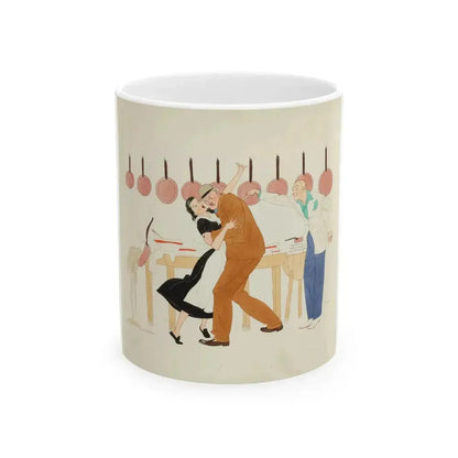 A Light in France - White Coffee Mug 11oz - Go Mug Yourself