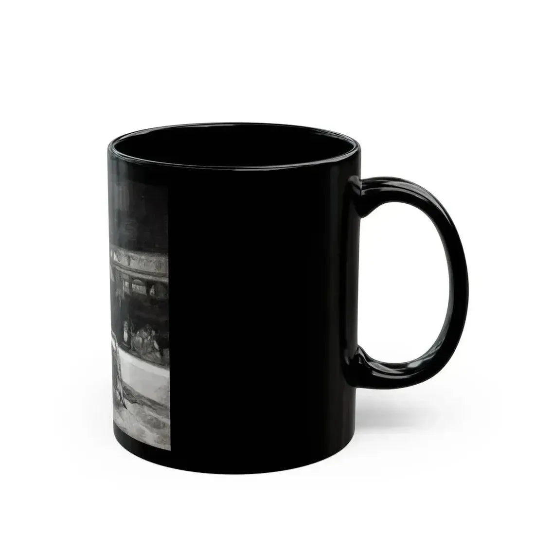 A Lil Girl In Lotta Trouble, McCalls magazine, November 1923 - Black Coffee Mug - Go Mug Yourself