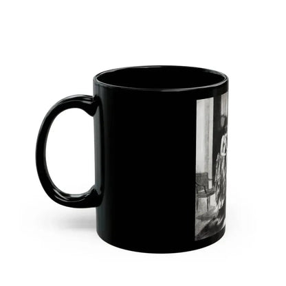 A Lil Girl In Lotta Trouble, McCalls magazine, November 1923 - Black Coffee Mug - Go Mug Yourself