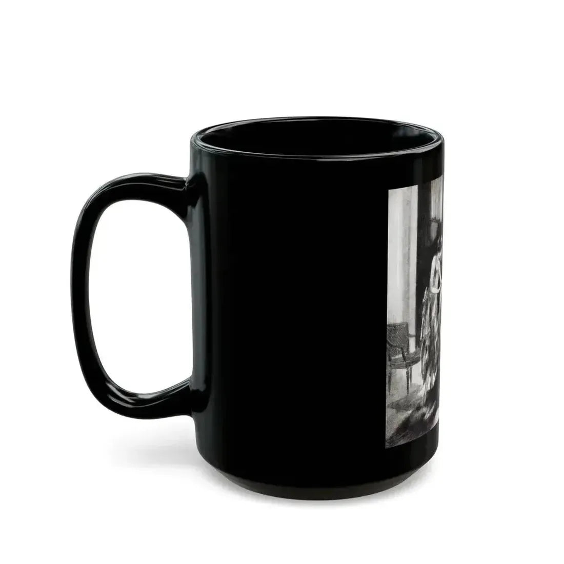 A Lil Girl In Lotta Trouble, McCalls magazine, November 1923 - Black Coffee Mug - Go Mug Yourself